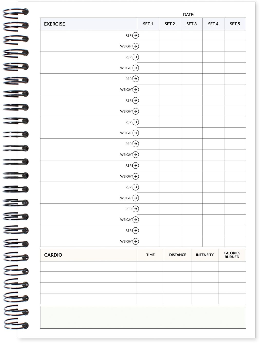 Gym Diary and Client Workout Log Book for Personal Trainers and Gyms – York  Stationery